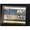 Image 1 : TREVOR LINDEN SIGNED NOTABLE NUMBERS HOCKEY CARD (12/16)