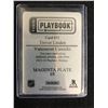 Image 2 : 2013-14 PANINI PLAYBOOK #31 TREVOR LINDEN MAGENTA PLATE (1/1)