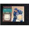 Image 1 : TREVOR LINDEN TREASURED SWATCHES JERSEY PATCH HOCKEY CARD (09/36)