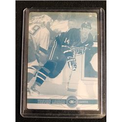 TREVOR LINDEN PRINTING PLATE HOCKEY CARD (1/1)