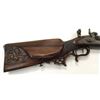 Image 3 : Fantastic Full Stock Rifle. Carved And Engraved.