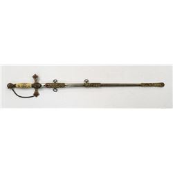 Lodge Sword With Etched Blade