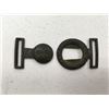 Image 3 : Two Piece Officers Confederate Belt Buckle