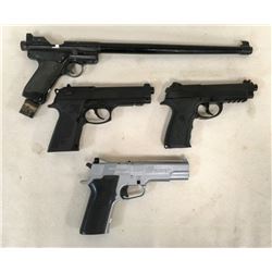 4 Air Pellet Pistols
