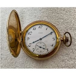 Elgin Pocket Watch. Gold Filled, Circa 1920's