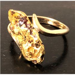 Gold Nugget Ring