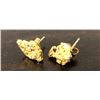 Image 1 : Gold Nugget Earrings