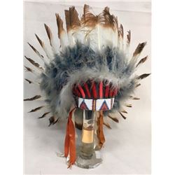 American Indian Feather Headdress Or War Bonnet