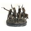 Image 1 : Table Top Bronze "coming Thru The Rye"