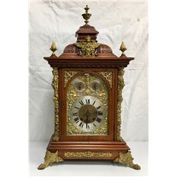 Large Bronze Dore' Mounted Bracket Clock.