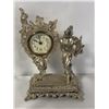 Image 1 : Art Deco With Harp Clock