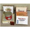 Image 2 : 5 Cigar Boxes & 2 Tobacco Tins