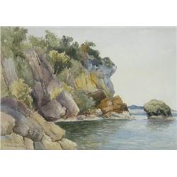 George Robert Bruenech A Quite (sic) Nook on Lake
