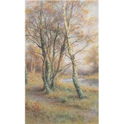 Frederick Arthur Verner  Birch Trees