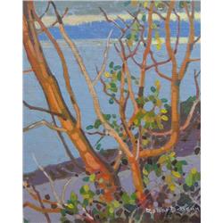Robert Genn  Arbutus at Saltspring
