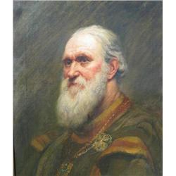 Frank Dadd  Portrait of a Bearded Gentleman