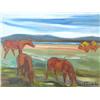 Image 1 : Sonia Cornwall - Three Horses, Late Fall, 1996
