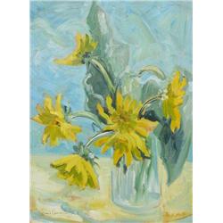 Sonia Cornwall - Untitled - Sunflowers, 1976