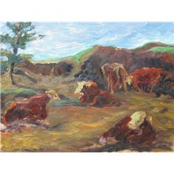 Sonia Cornwall - Early Spring in the Bull Pasture