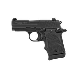 SIG P938 9MM 7RD 3" BLK RBR NS