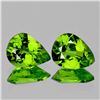 Image 1 : Natural Top Green Peridot Pair {Flawless-VVS1}