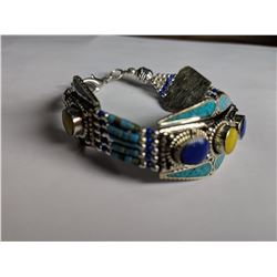 Tibet Hand Made Lapiz Lazuli Bracelet