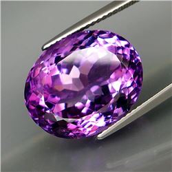 Natural Purple  Amethyst 16.28 Cts - Untreated
