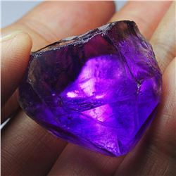Natural Crystal Deep Purple Amethyst Rough 140 Carats