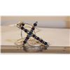 Image 6 : BEAUTIFUL 10.75 NATURAL BLUE SAPPHIRE CROSS PENDANT