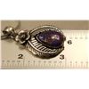 Image 6 : GORGEOUS 7.75 CT ARIZONA LAVENDER TURQUOISE PENDANT .