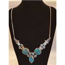 BREATHTAKING NATURAL ARIZONA BLUE TURQUOISE COPPER