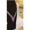 Image 3 : BEAUTIFUL ARIZONA LAVENDER TURQUOISE COPPER  NECKLACE.