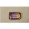 Image 4 : DAZZLING 7.54 CT BI COLOR AMETRINE .