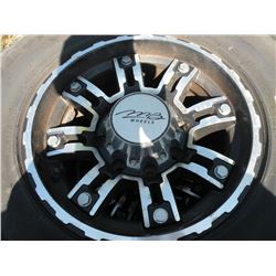 Qty 4 LT265/75R16 tires w/rims & lug nuts