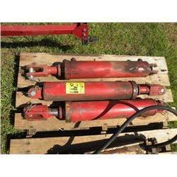 Qty 3 20" hydraulic cylinders