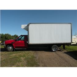 2002 Ford F-550 w/reefer body SN#-1FDAF56F52ED67859