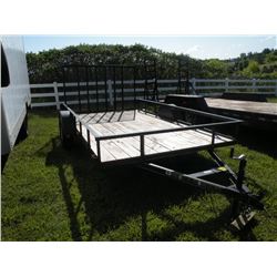 2015 82x12 rampgate trailer SN#-4YMUL121XFM002308