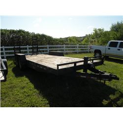 2006 PJ 83x18 w/2ft tail equipment trailer SN#-4P5CH202262084411