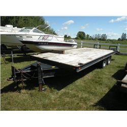 Equipment trailer SN#-unable to verify vin