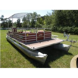 1983 Sylvan 24ft pontoon -NO TRAILER SN#-SYL02259M83D