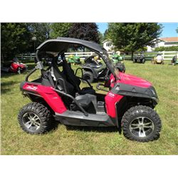 2014 CF Moto Z-Force CF 600-3 SN#-LCELDUZA4E6000012