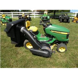 John Deere X320 w/bagger SN#-M0X320A085834