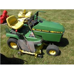 John Deere LX172 w/blower & cab SN#-M0L172X112355