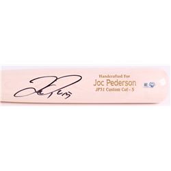 Joc Pederson Signed Marucci Custom Engraved Baseball Bat (MLB Hologram)