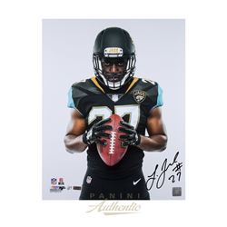 Leonard Fournette Signed Jaguars "Fearless" 16x20 Limited Edition Photo (Panini COA)