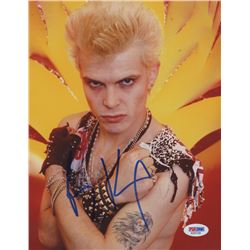 Billy Idol Signed 8x10 Photo (PSA COA)