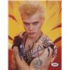 Image 1 : Billy Idol Signed 8x10 Photo (PSA COA)