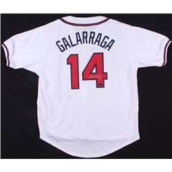 Andres Galarraga Signed Braves Jersey (Radtke COA)