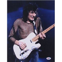 Ronnie Wood Signed 11x14 Photo (PSA COA)