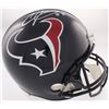 Image 1 : Andre Johnson Signed Texans Full-Size Helmet (JSA COA)